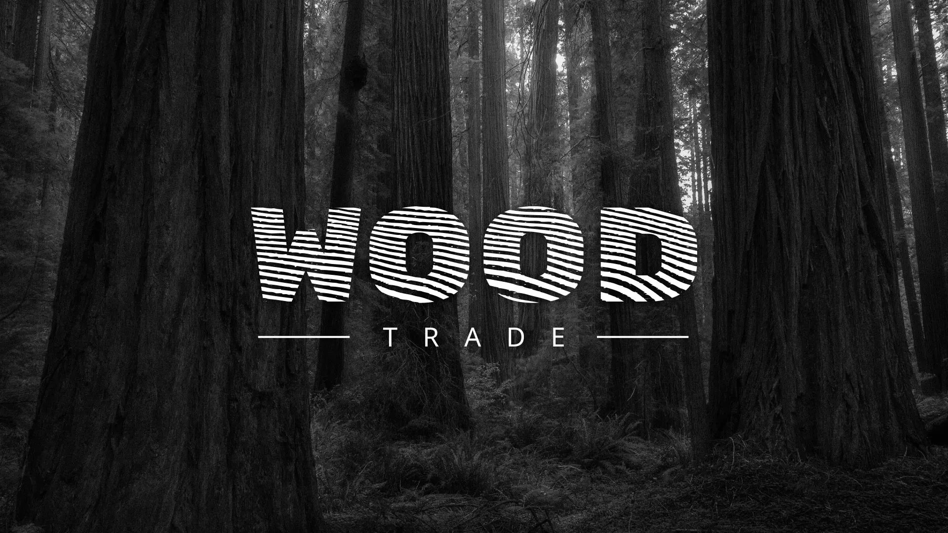 Разработка логотипа для компании «Wood Trade» в Усть-Катаве