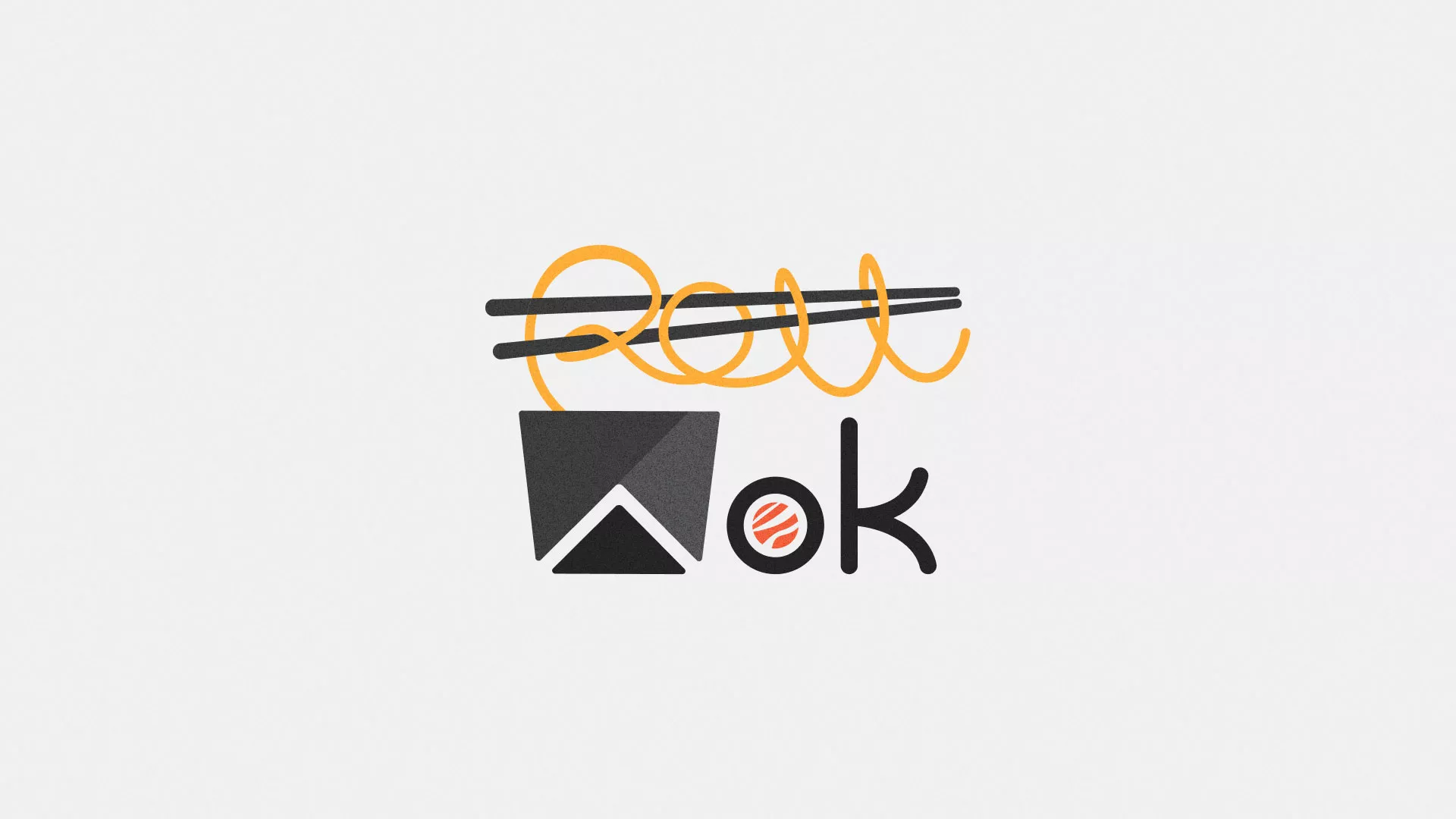 Разработка логотипа в Усть-Катаве для суши-бара «Roll Wok Club» Разработка логотипа в Усть-Катаве для суши-бара «Roll Wok Club»